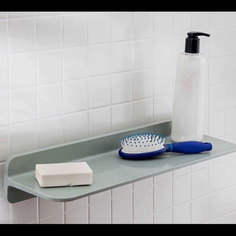 NWB! Minimalist Floating Shelf - Light Olive Green